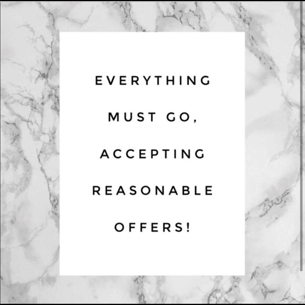 CLOSET CLEAR OUT! Everything must go.